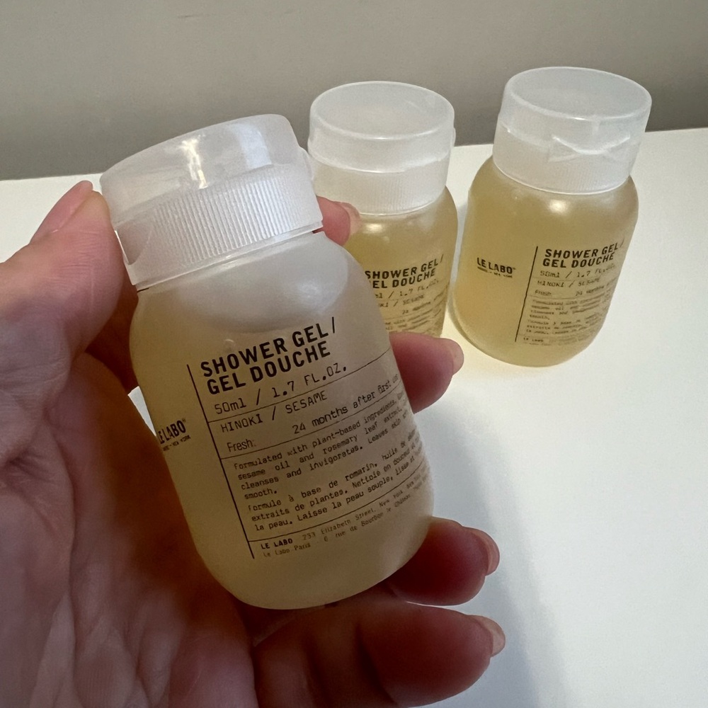 Le Labo Hinoki Shower Gel x 3 - New